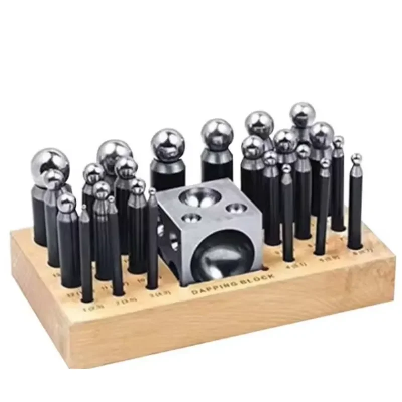 High Quality Square Recess Hammer Stamping Tool for Gold Silver Jewelry Bead Making Clock Craft and Iron Art Processing