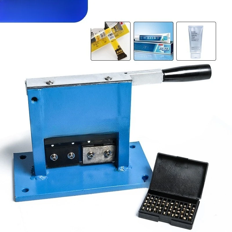 Manual Aluminum Tube Sealing Machine Ointment Toothpaste Aluminum Tube Sealing Machine Diameter 60mm Inner Facial Cleanser