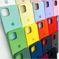 Luxury Original Official  Silicone Phone Cases For iPhone 13 16 14 11 15 12 Pro Max For Apple iPhone 16 13 14 15 11 12 Pro Cover