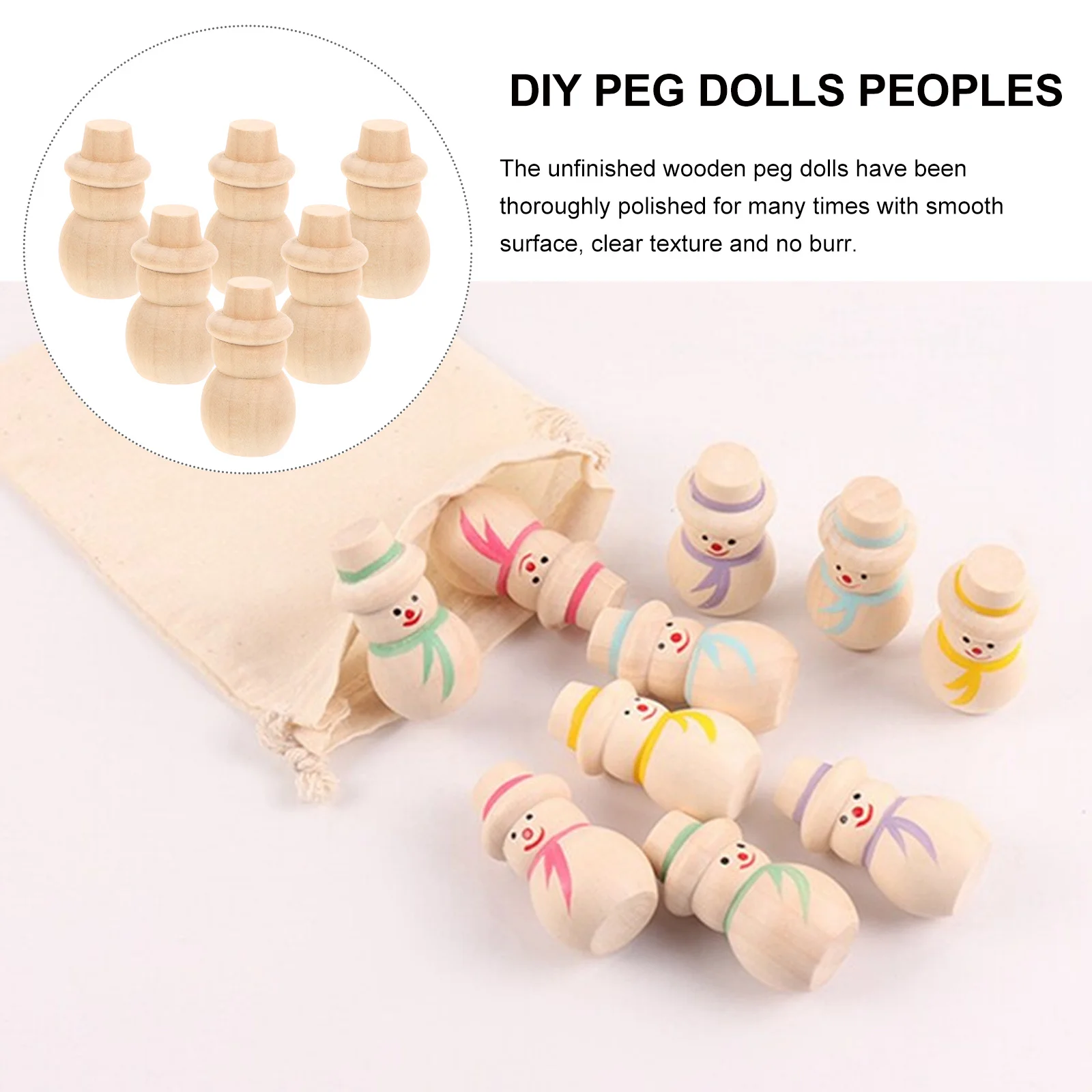 20pcs Wooden Toy Home Decor Craft Shelf Decoration Trinkets Manual Gifts for Kids and Home Enthusiasts