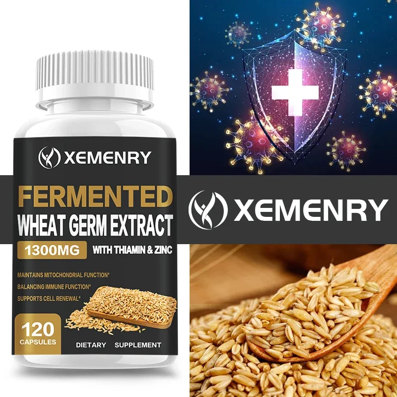 

Fermented Wheat Germ Extract - Anti-aging, Promote Cell Renewal, Improve Skin, Hair, Digestive Function, Enhance Immunity