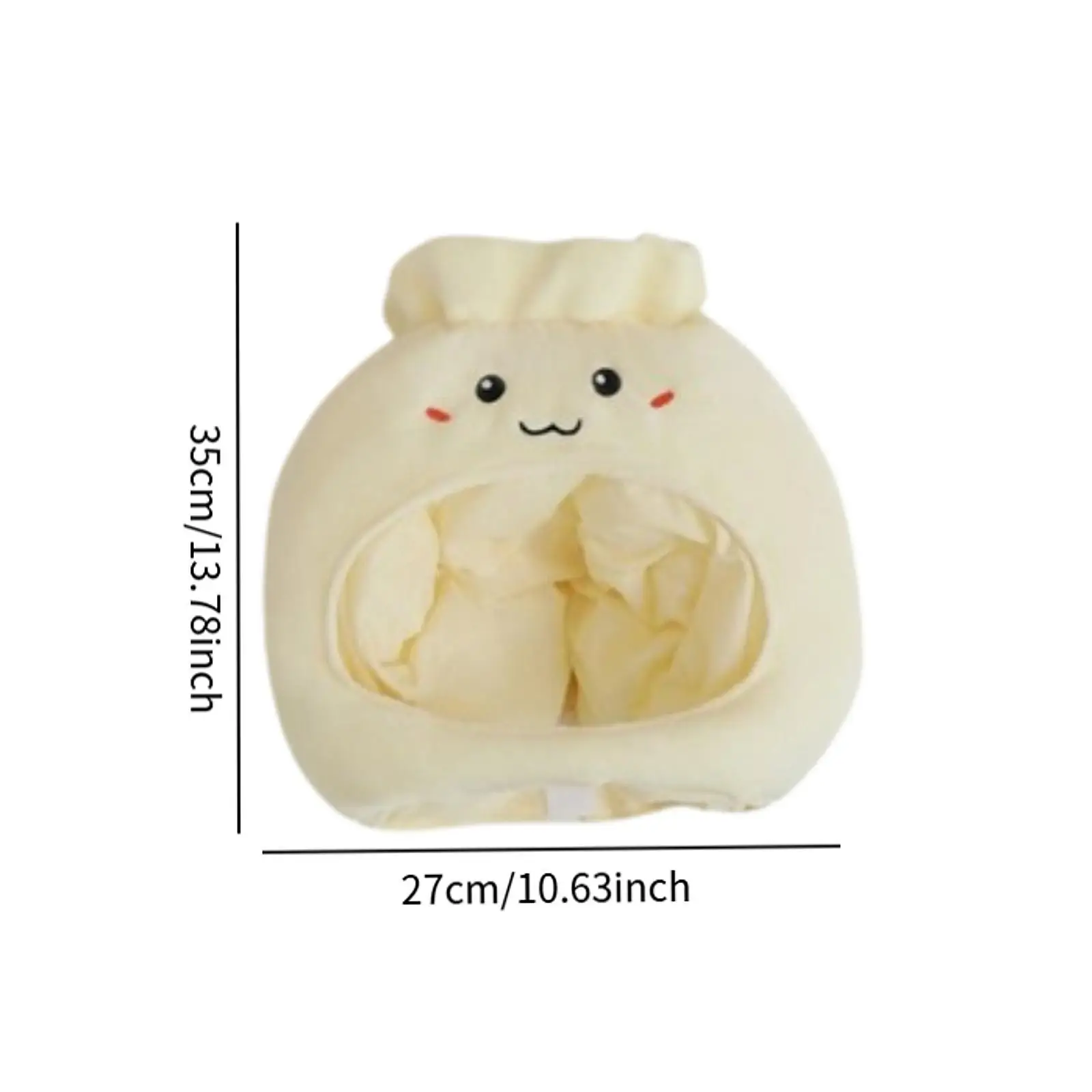 Плюшевая шляпа Шаомай, мультяшная шляпа для селфи, головной убор для фестиваля, нарядное платье на Хэллоуин