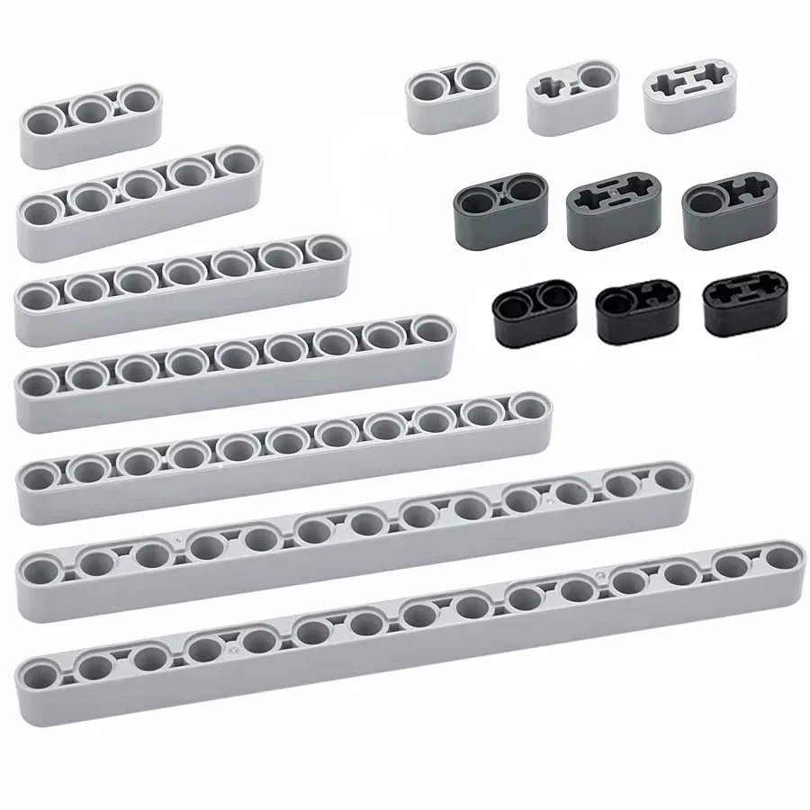 

1x2 1x3 1x5 1x7 1x9 DlY Holes Bulk Thick Liftarm Beam Figures High-Tech Building Block Compatible 40490 32523 MOC Bricks Toys