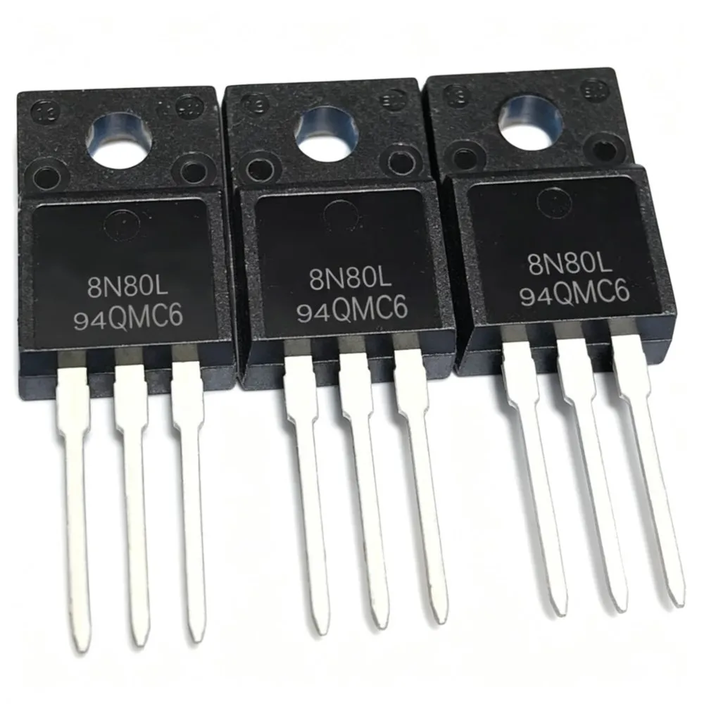 5PCS UTC8N80L 8A 800V K2385 2SK2385 60V 36A GT8J101 8J101 600V OSG65R099F 37A 650V BDW93A 60V 12A AOT20N25 T20N25 250V 20A