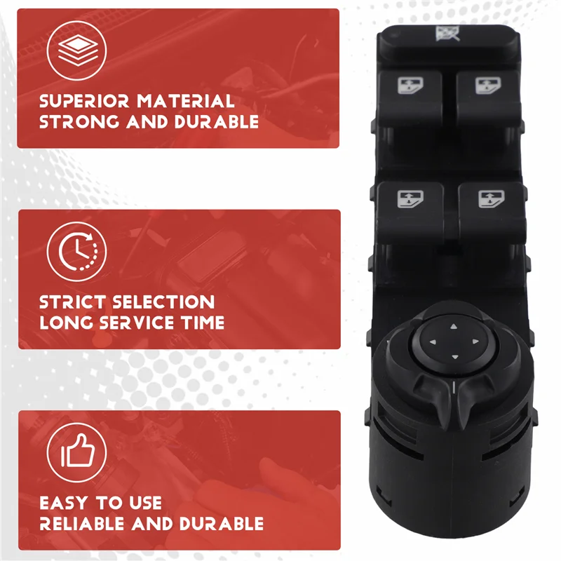 

18 контактов, кнопка включения стеклоподъемника автомобиля для Jeep 7356039700, автомобильные аксессуары с левым рулем