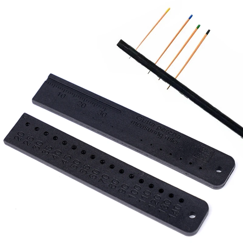1pc Dental Endo Ruler Dental Gauge For Gutta Percha Poins Measuring Ruler Calibration Endodontic Instruments Dentistry Tools