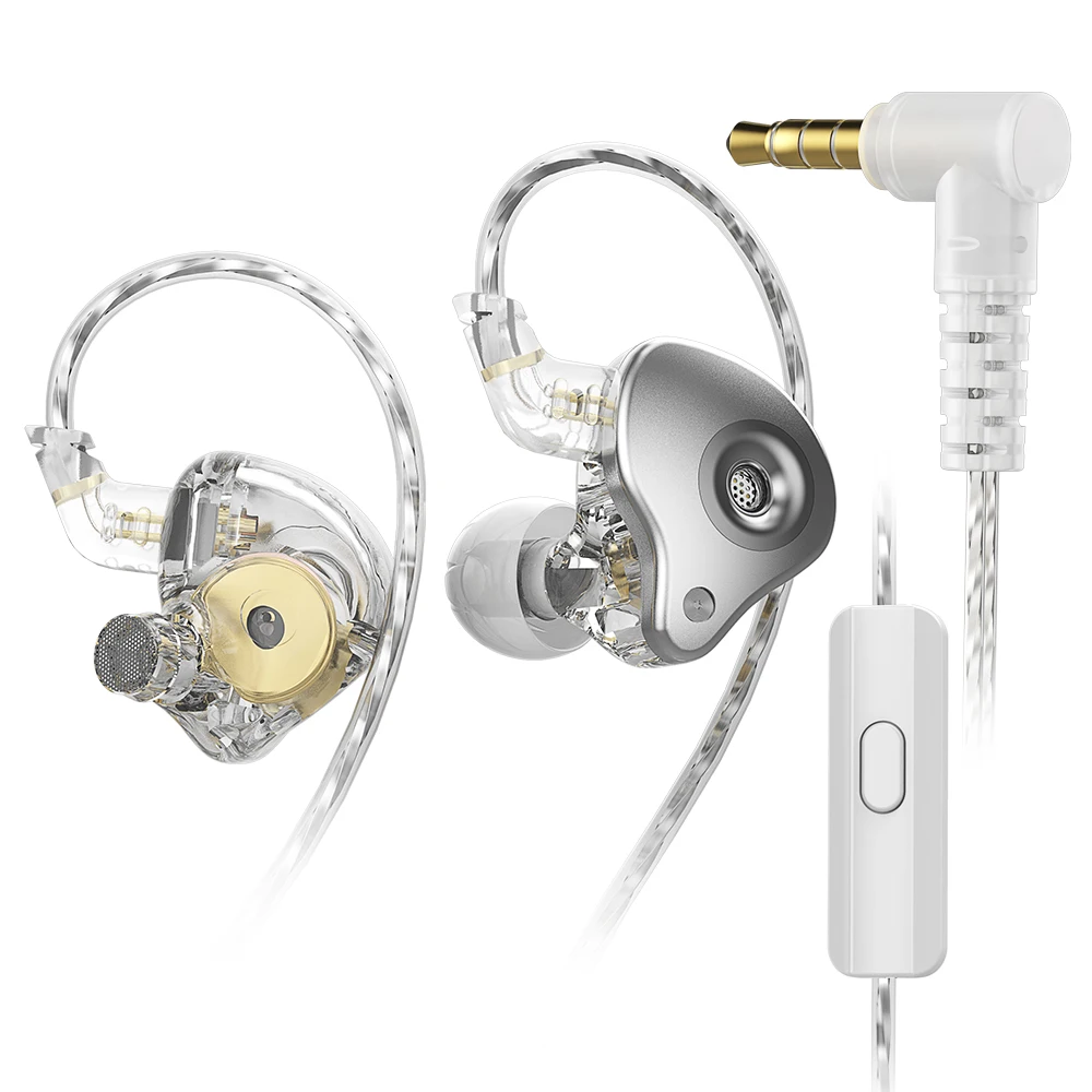 SGOR VENUS Bedrade Beste HIFI In-Ear Oordopjes Super Bass Muziek Dynamische Drivers Sport IEMs Monitor Oordopjes Hoofdtelefoon met Microfoon