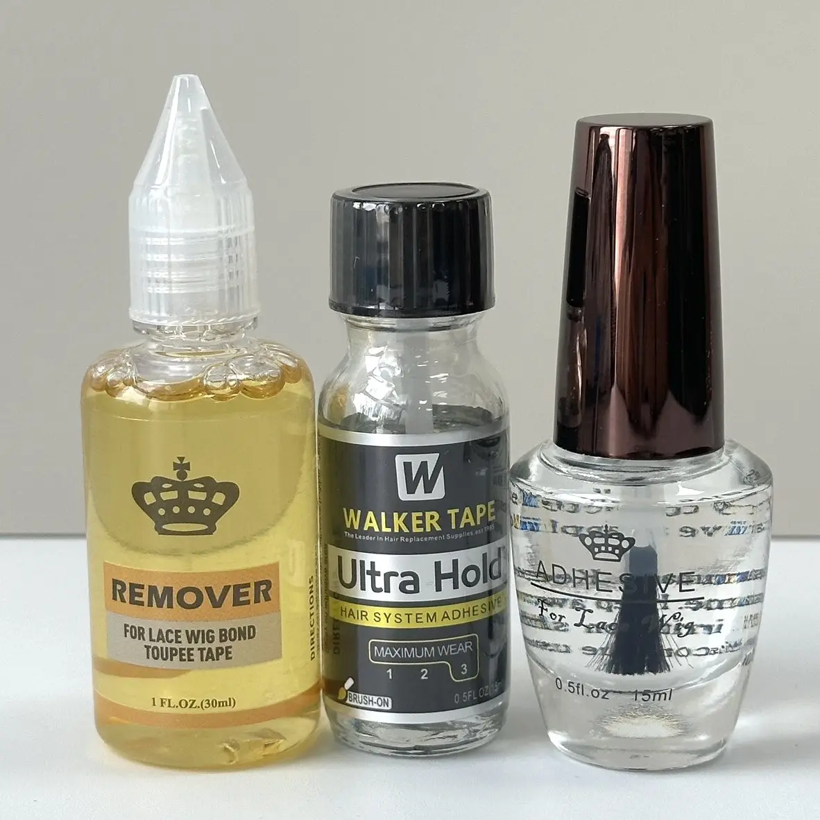 Клей для кружевного парика, водонепроницаемый клей для склеивания, прозрачный невидимый клей для замены волос, дополнительная влажность для поли-кружевного парика