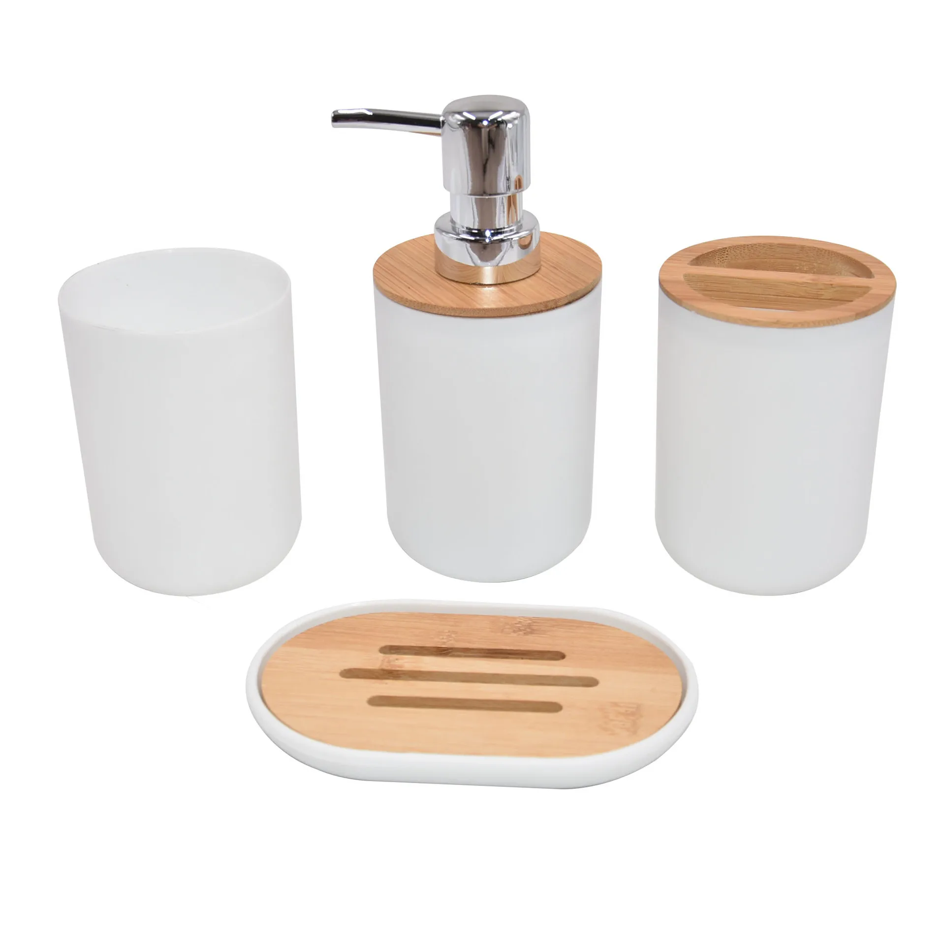 Moderne bamboe badkameraccesso - Bamboo Toothbrush Set recensie en prijs