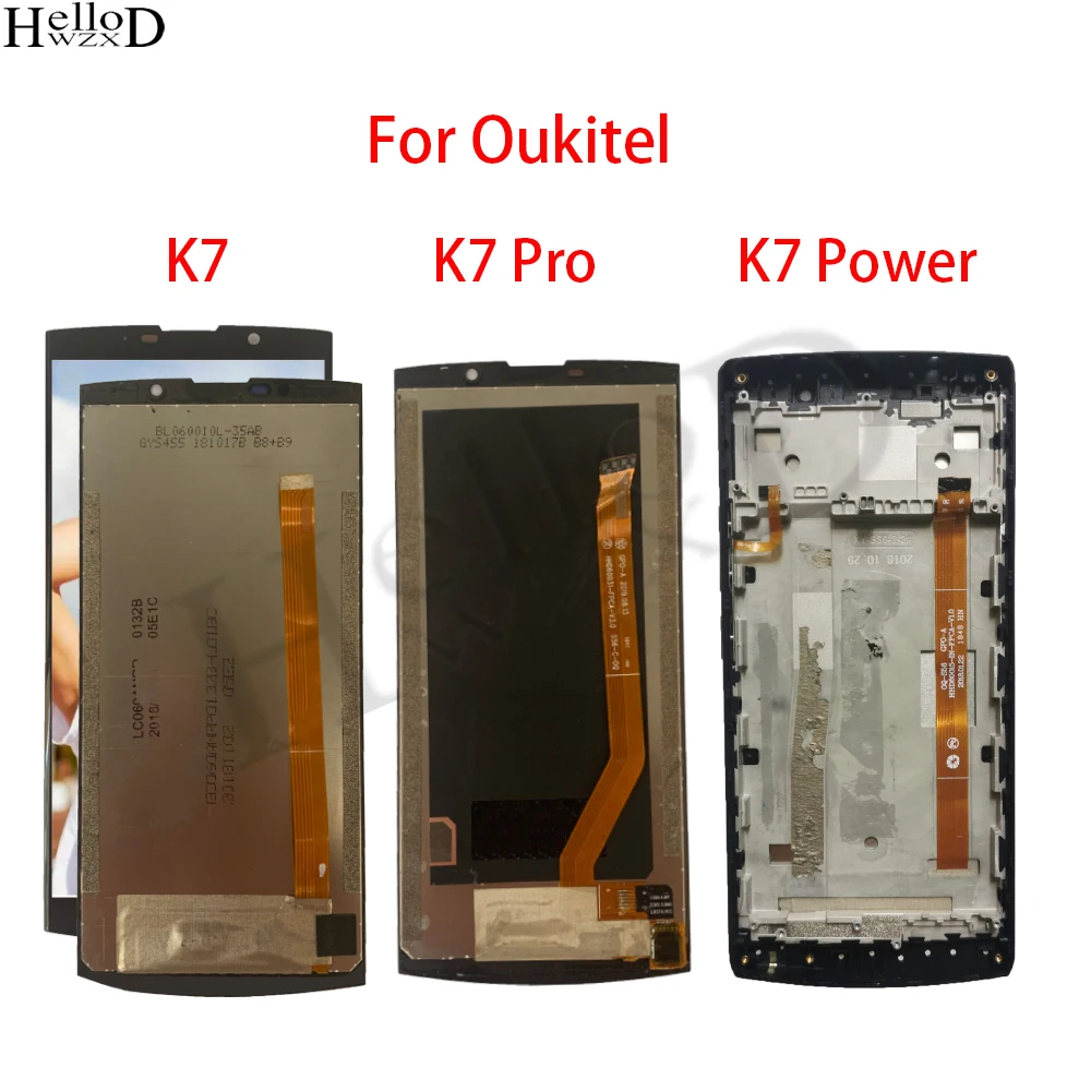 

Оригинальный протестированный ЖК-экран для OUKITEL K7 Pro, ЖК-дисплей, сенсорный экран, дигитайзер для Oukitel K7 Power, Полный ЖК-экран в сборе