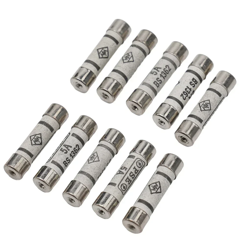 10pc 3A 5A 10A 13A Fuse Domestic Cartridge Plug Household Mains Fuses Fuse Domestic Cartridge Plug Household Mains Fuses