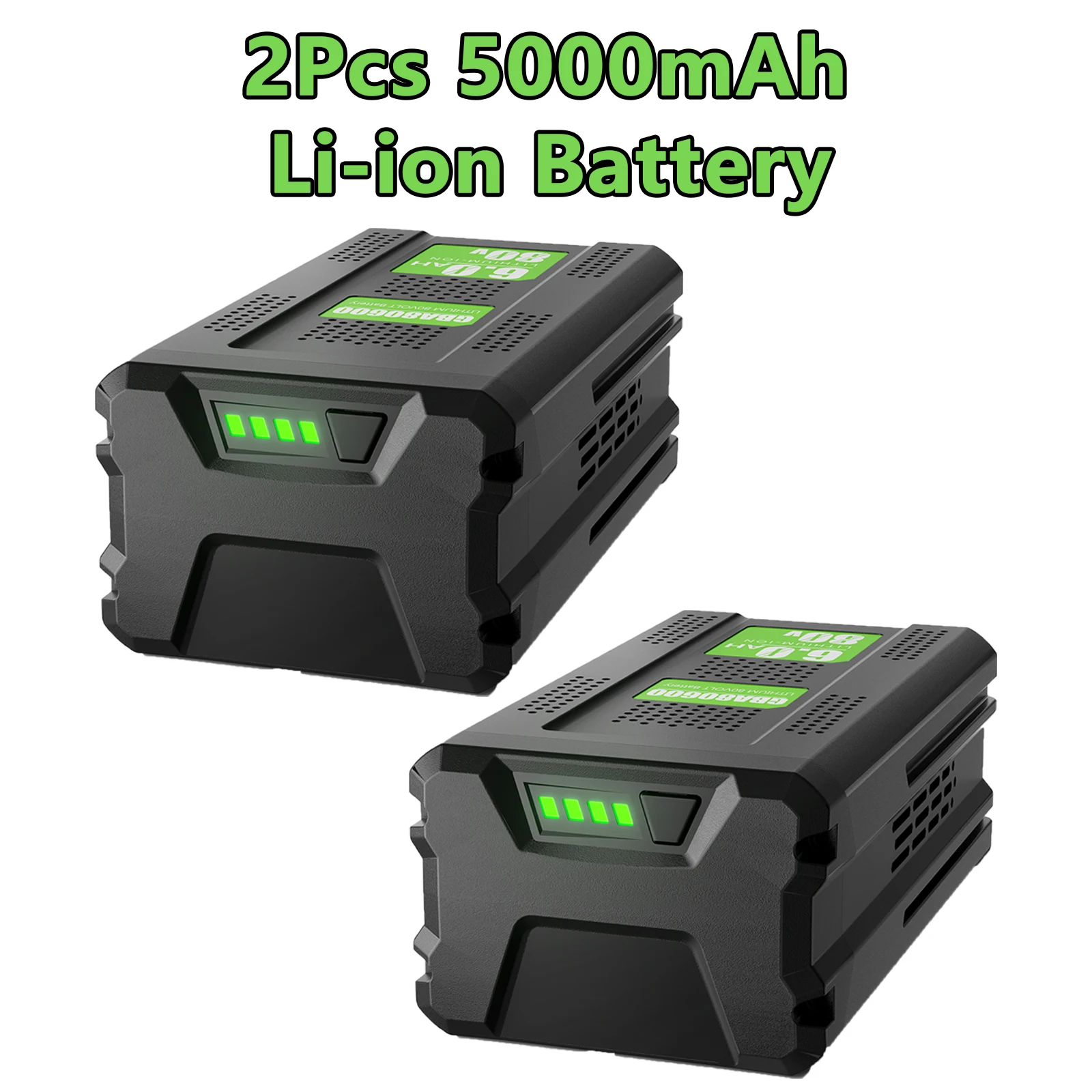 Voor Greenworks GBA GBA80600 80V 6000mAh Vervangende Batterij Compatibel Voor GBA80200 80V Snoerloos Power Tool Oplaadbare Batterij - afbeelding 1