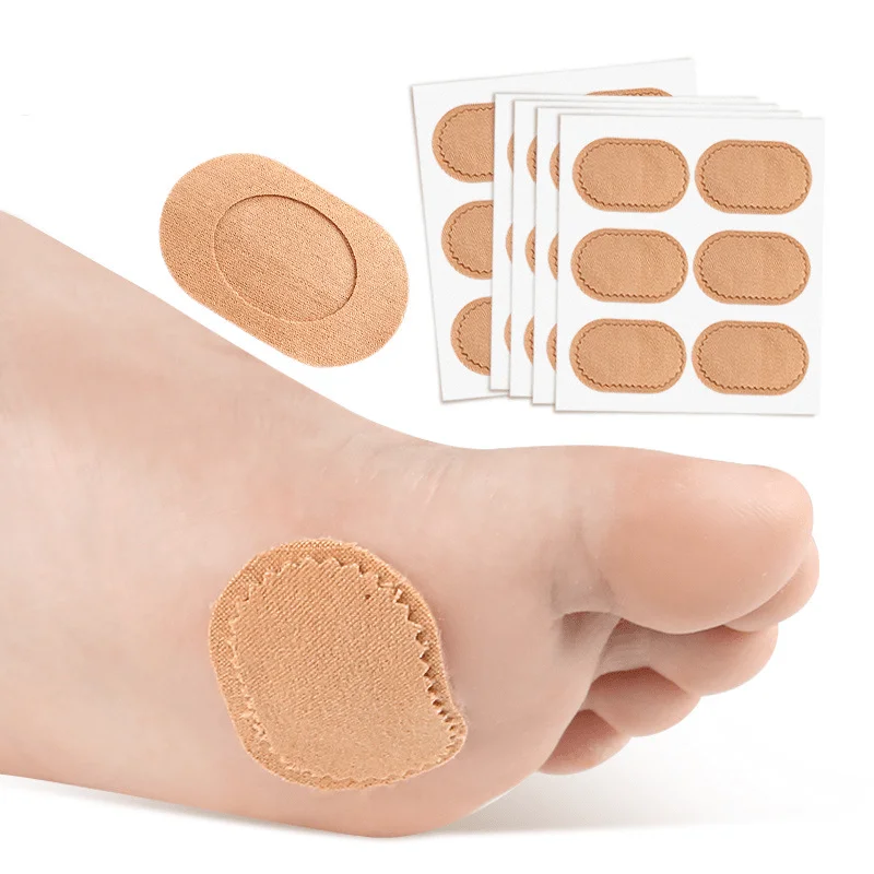 Self Adhesive Heel Anti Blister Pads Oval Shoe Heel Cushion Liners Foot Anti Wear Protection Stickers Shoe Rubbing Prevention
