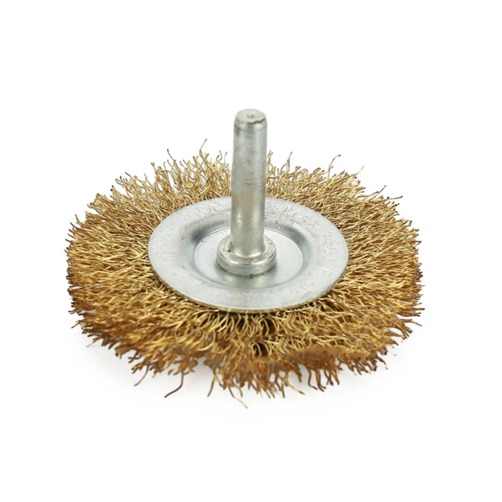 Spazzola per ruote in filo metallico efficace spazzola per ruote in filo metallico per la fabbricazione di metallo e pietra 6mm gambo placcatura in rame filo di diametro 03mm