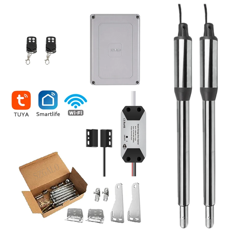 Ouvre-porte automatique Tuya avec actionneur linéaire C01, ouvre-porte pour maison, ferme, villa, po