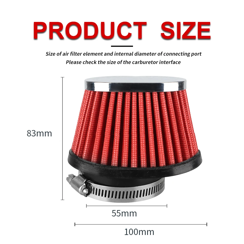 NIBBI Motorrad PWK Racing Vergaser 30/32/34mm Power Jet Carb 55mm Luftfilter Kit für Yamaha Suzuki Pitbike 250cc-400cc Motor – Detail 9