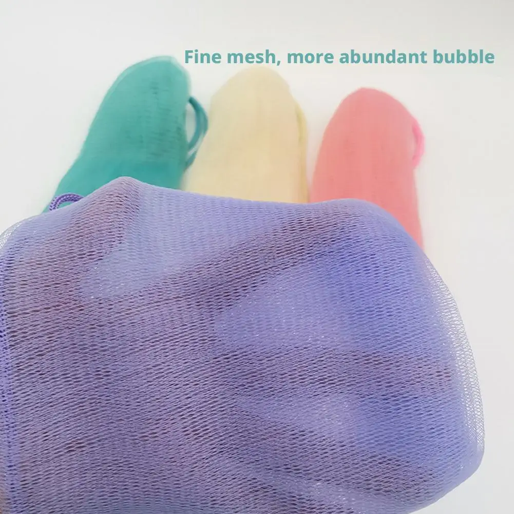 رغوة صافي الصابون التوقف كيس مزموم اليدوية فقاعة الوجه التطهير حمام الصابون فقاعة صافي أداة تخزين مريحة نظيفة #4