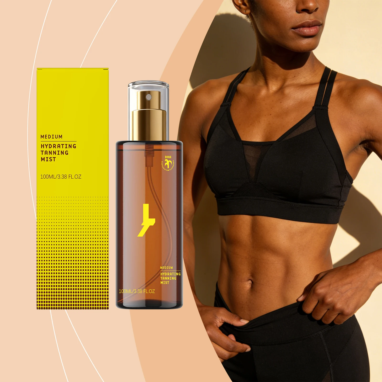 Moisturizing Darkening Spray Summer Outdoor Hydration for Healthy Glowing Skin Water-Locking Body Care Spray
