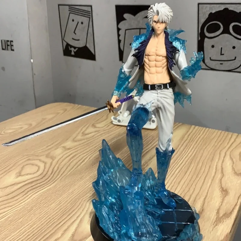 30cm Anime BLEACH Figure Model Toys PVC Hitsugaya Toushirou Action Figure Statue Collectible Tabletop Decorating Doll Gift