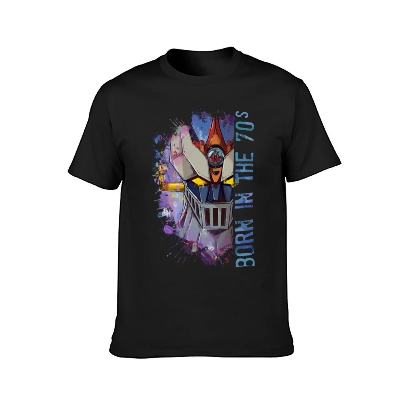 Great MAZINGA - Born In The Seventies- Limited Edition Perfect Gift T-Shirt Blouse t shirts for men cotton