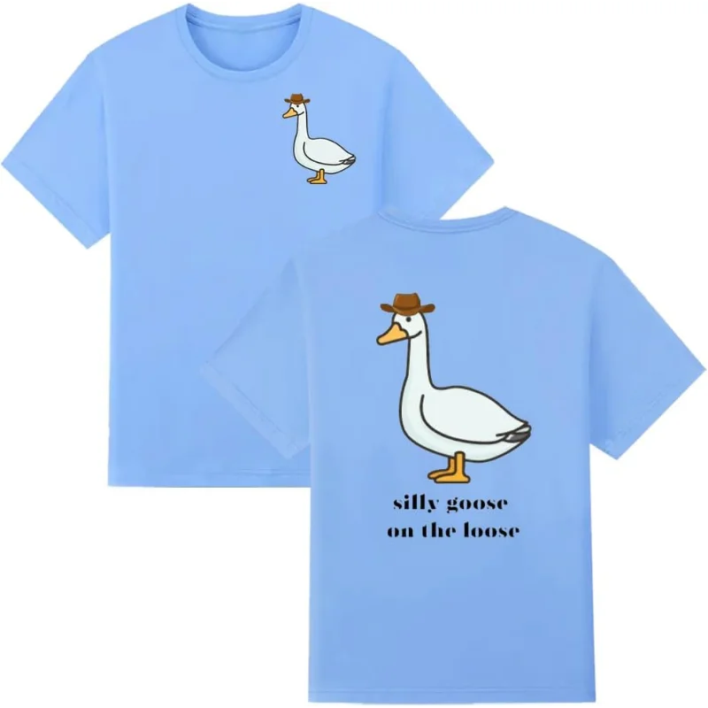 Silly Goose on The Loose Shirt Funny Goose Club T-Shirt