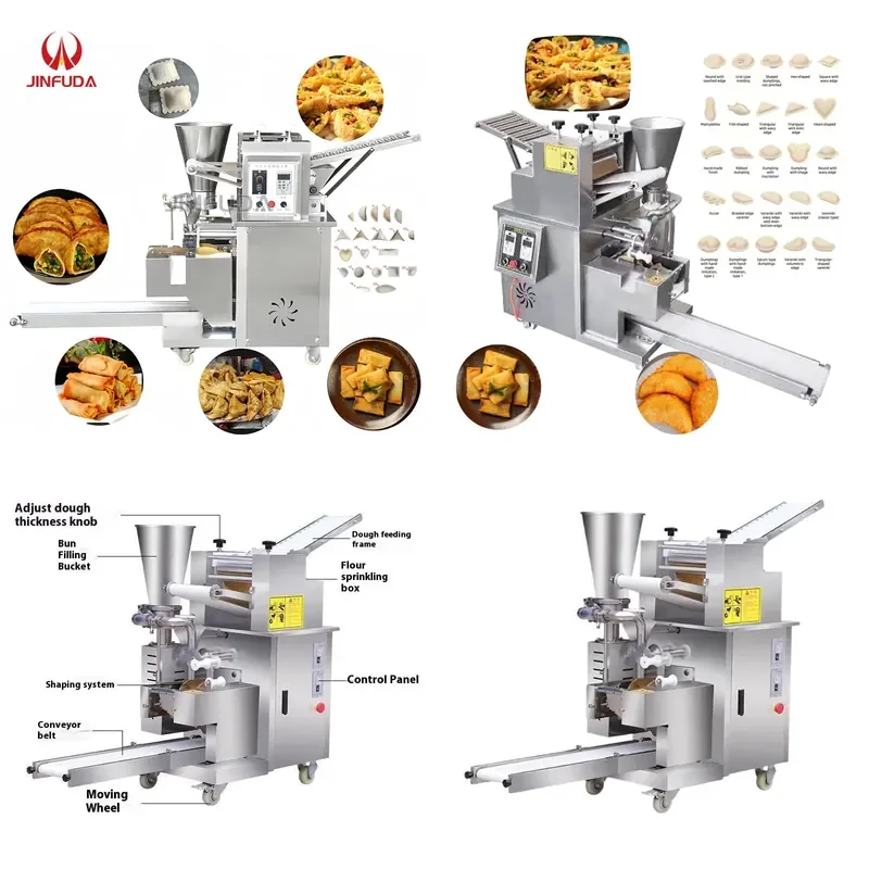 Automatic Meat Pie Maker Jamaican Beef Pie Samosa Folding Dumpling Machine for Sale