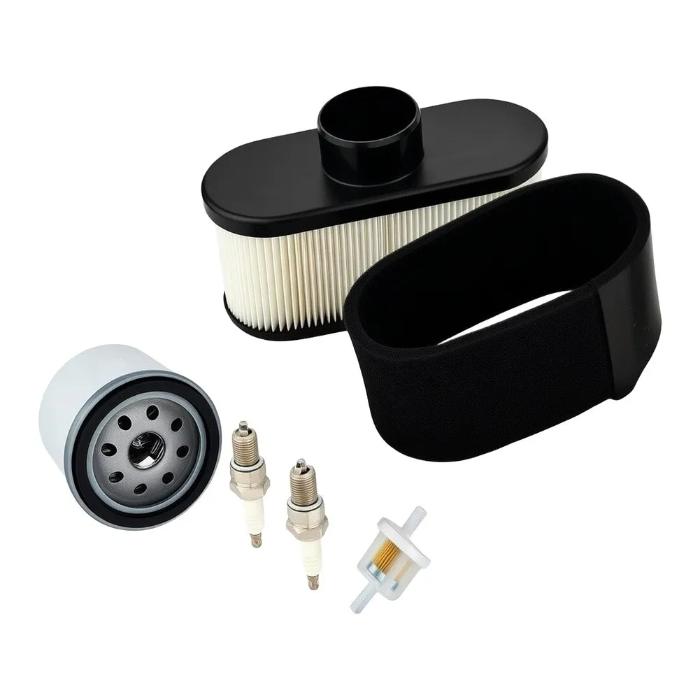 Tune Up Kit for Kawasaki FR691V FR651V FR730V FS481V FS541V FS600V FS651V FS691V FS730V with Air Filter and Pre Filter Assembly