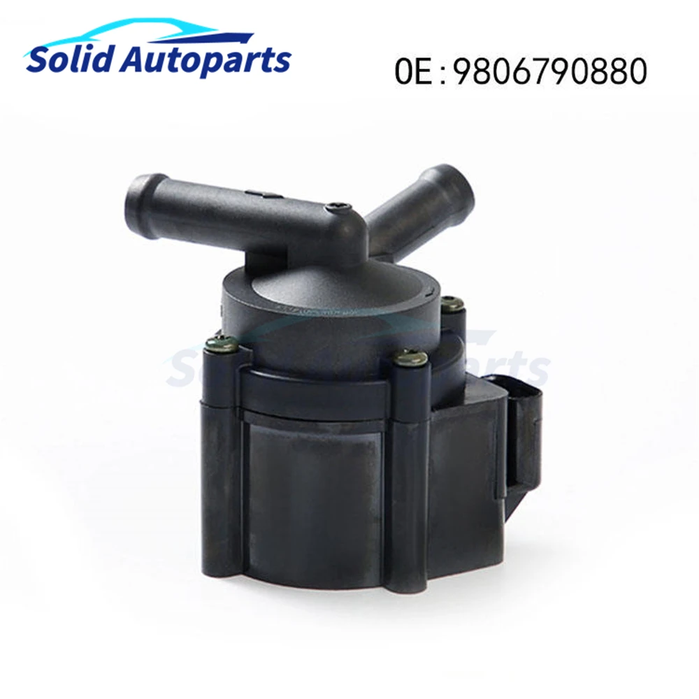 9806790880 Turbo Electric Water Pump Without Bracket for Citroen C4 C5 Peugeot 308 508 5008 1.6 THP Auxiliary Water Pump