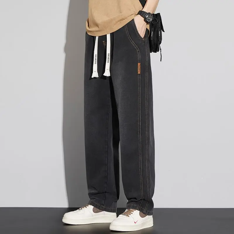 

Новые брюки Мужские брюки Мужские брюки Y2K Одежда Мужские мешковатые джинсы Молодежный наряд Модная весенняя одежда Осенняя новая повседневная одежда