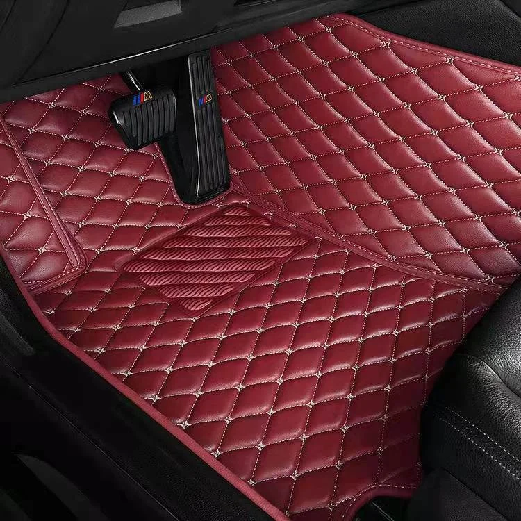 Customized Style Car Floor Mats for BMW M4 2 Doors 4 Seat 2014-2019 M6 4 Doors 2013-2015 Interior Details Car Accessories