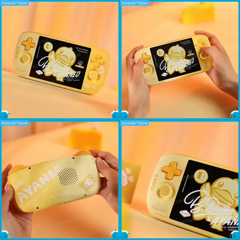 For AYANEO Pocket AIR Mini 4.2 Inch Screen Retro Android Handheld Gaming Console MTK Helio G90T Hall Joystick Portable Game