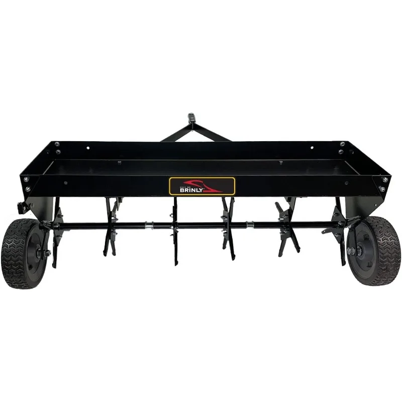 PA-42BH-A Tow Behind Plug Aerator with Folding Easy-Store Tow Bar, 42"