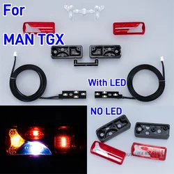 1:14th Scale Toy LED Simulation Taillight And PCB Light Board Light Bar For Tamiya Rc Tractor Truck Man TGS Car Accessories