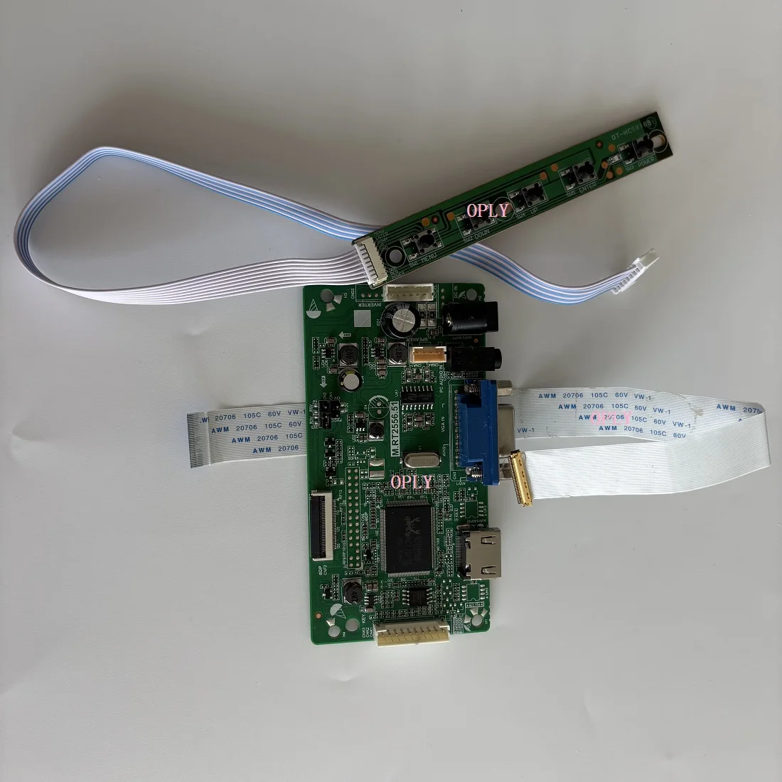 

EDP DIY Controller board for N173HGE-E11 N173HGE-E21 N173HGE-E23 17.3" 1920X1080 LED screen panel HDMI-Compatible VGA 17.3 inch