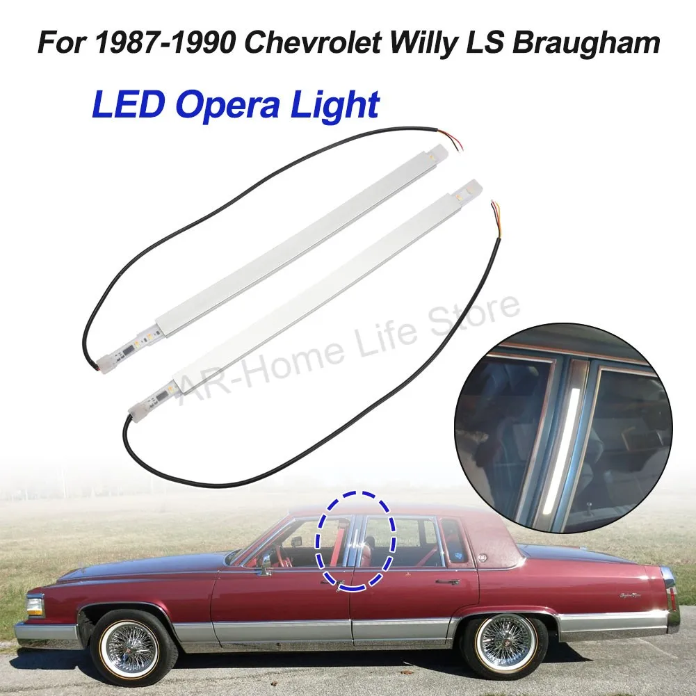 lumiere-d'opera-led-pour-chevrolet-willy-ls-braugham-2-pieces-pour-1987-1988-1989-1990