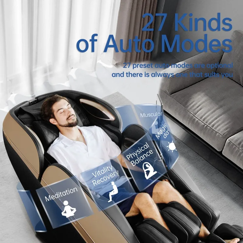 Best Seller Vending Massage Products Chair Massage Sofa Coin Message 4D Sl Track Full Body Electric Zero Gravity Massage Chair