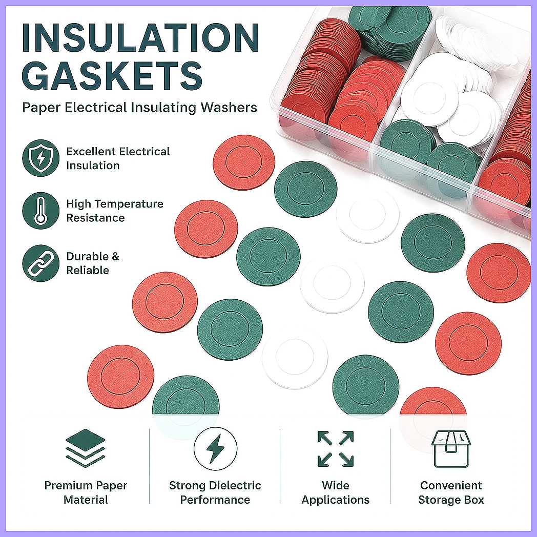 18650 21700 26650 Li-ion Battery Insulation Gasket Pack, Cell Barley Adhesive Paper Glue Fish Electrode Insulated Pads for DI