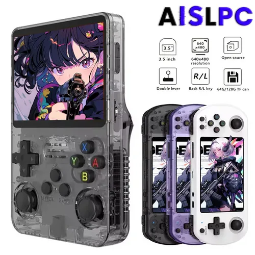 Consola De Juegos Portátil Retro Aislpc R36S 64/128G 3,5