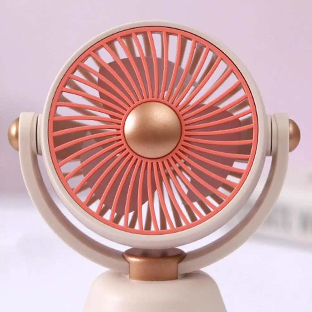 

Mini Desk Fan 100 Speed Angle Adjustable USB Rechargeable Summer Handheld Cooling Fan Portable Outdoor Travel Mini Fan Adjustabl