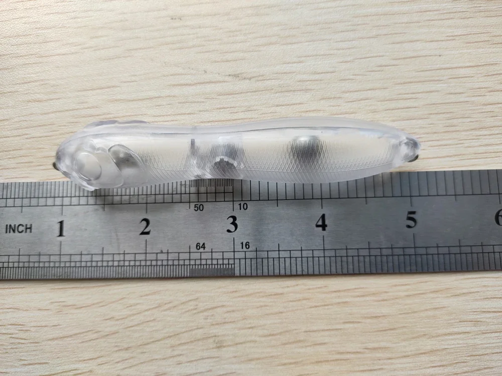 

10 шт., неокрашенная пустая приманка для рыбалки, корпус твердой приманки со змеиным воблером, искусственные приманки 102 мм, 14 г, FO18