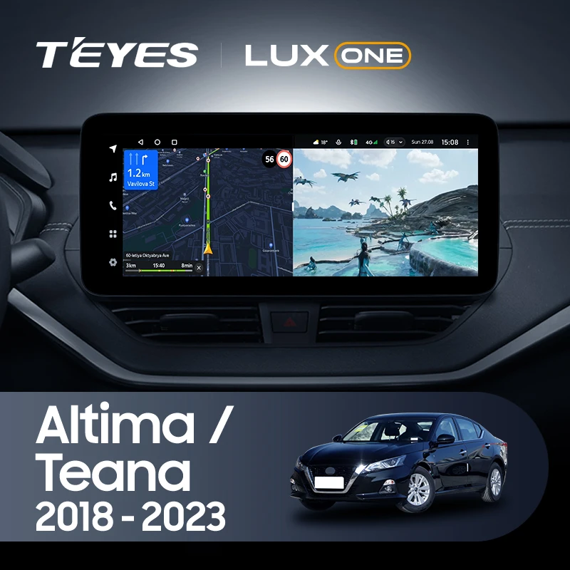 TEYES LUX ONE For Nissan Altima Teana 2018 - 2023 Car Radio Multimedia Video Player Navigation GPS Android No 2din 2 din dvd