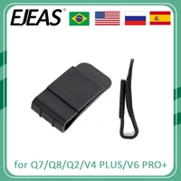 EJEAS Q7 ​ Clip de montaje para intercomunicador de casco de motocicleta EJEAS V6 Pro + V4 Plus Q7 Q8 con Clip de montaje de Base de cinta de doble cara