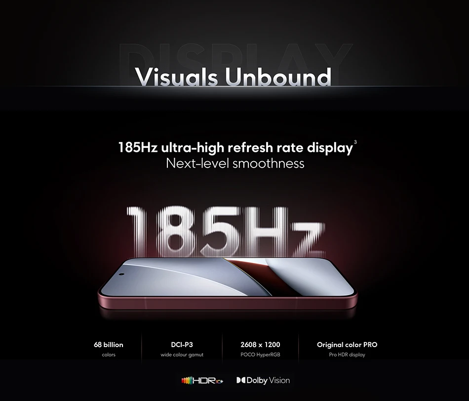【World Premiere】Global Version POCO F9 Ultra Smartphone Snapdragon 8 Elite Gen 5 200MP 6.9" 185Hz AMOLED display 8050mAh battery