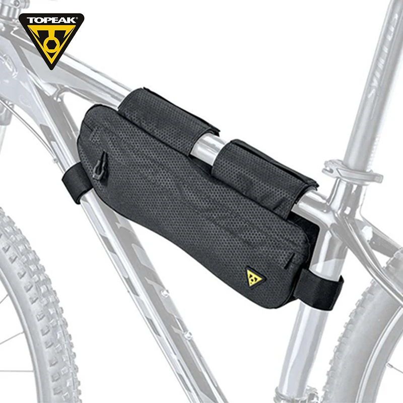 Topeak TBP Bicycle Top Tube Front Frame Bag Waterproof MTB Road Bike Travel Bag Large Capacity Dirt-resistant Cycling Pack