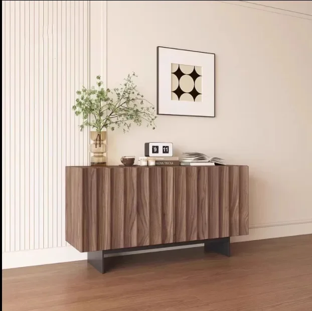 خزانة جانبية مموجة، مطعم، خزانة مشروبات للتخزين، خزانة قاعة مدخل المنزل، خزانة دلو الرياح الرملي من وابي #4