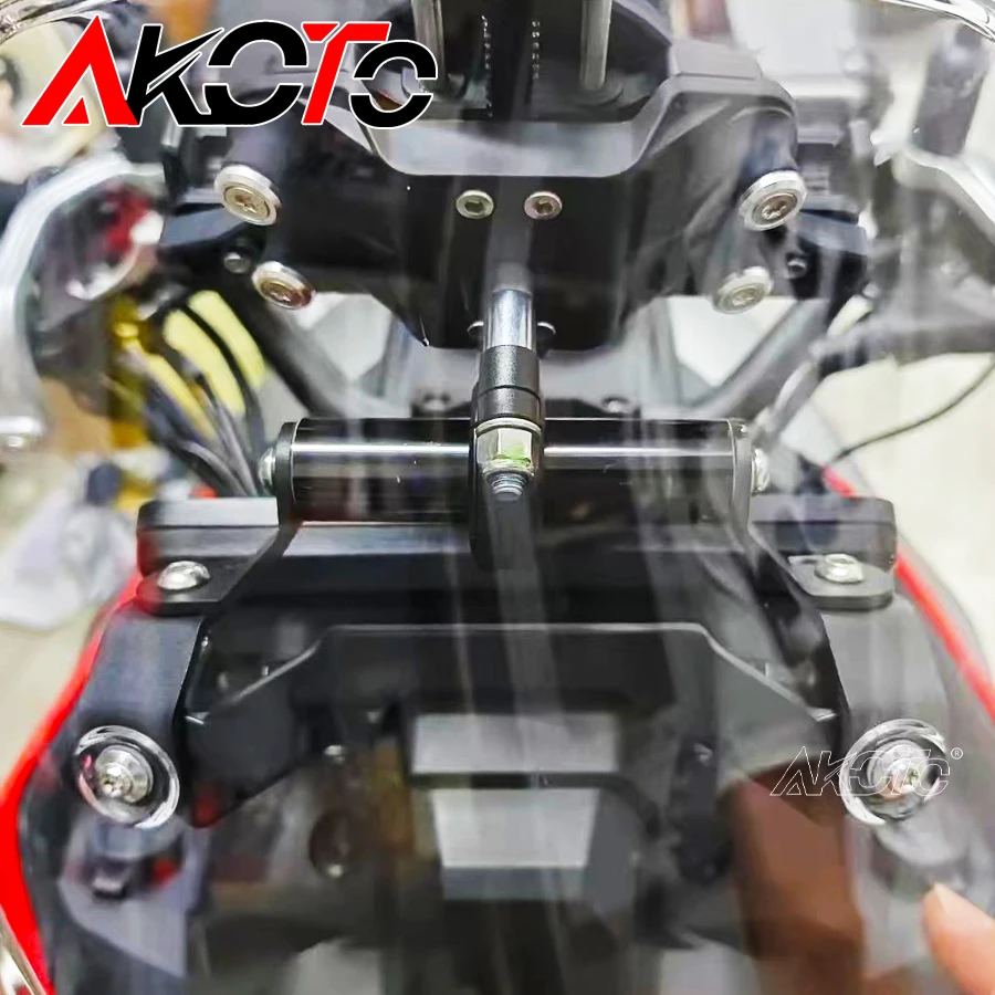 FOR QJMOTOR SRT SVT 900 650 600 SRT900 SVT900 SVT650 SVT600 Motorcycle GPS Navigation Bracket Holder Mobile Phone Support