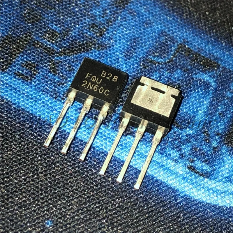 

200PCS/LOT FQU2N60C 2N60 TO-251 600V2A Field Effect Transistor