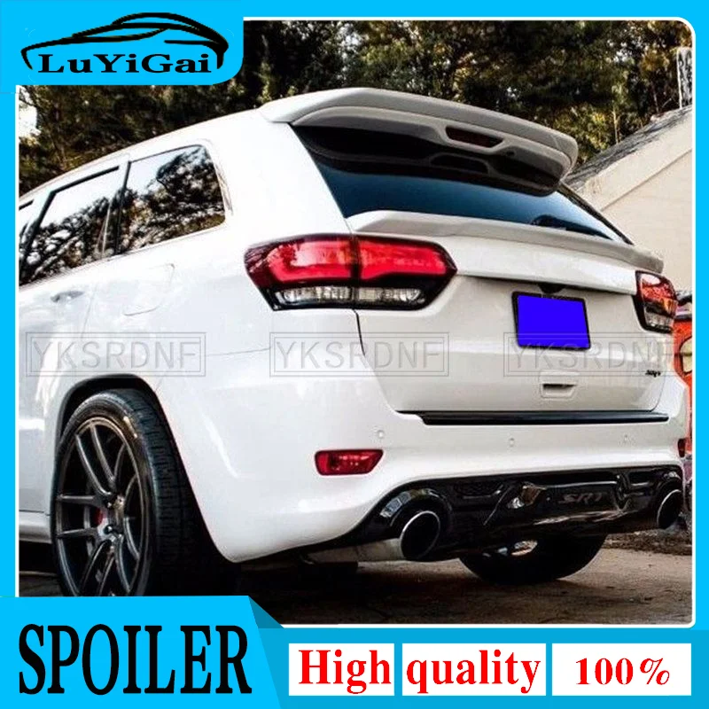Factory ABS Carbon Fiber Rear Roof Spoiler And Mid Spoiler For JEEP Grand Cherokee 2014 2015 2016 2017 2018 2019 2020