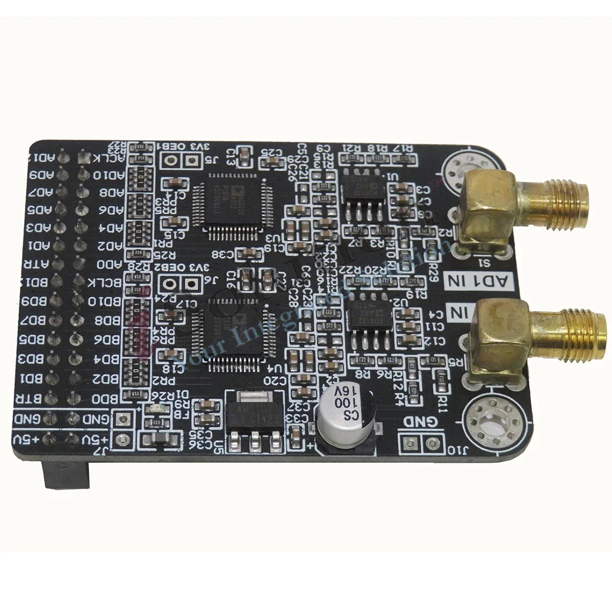 Dual High Speed AD Module AD9226 Parallel 12-Bit AD 65M Data Acquisition FPGA Development Board