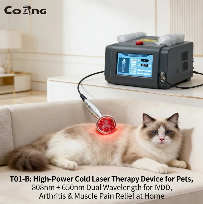 

Ветеринарный лазерный аппарат для реабилитации собак, 808 нм + 650 нм, с насадкой-зондом, для лечения артрита, IVDD и травм мягких тканей